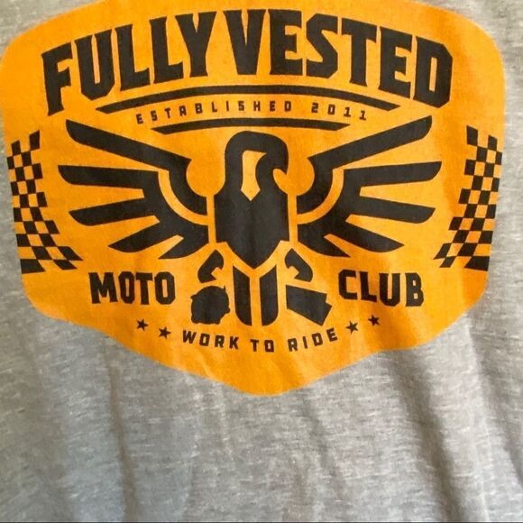🔥Fully Vested Motor Club T-shirt. - Picture 2 of 9